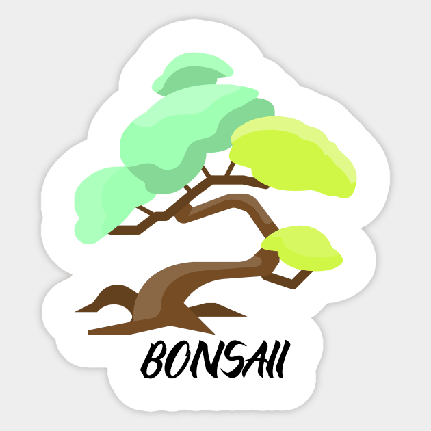 Bonsai Tree Green Peace Enviroment Sticker by ToddHeal